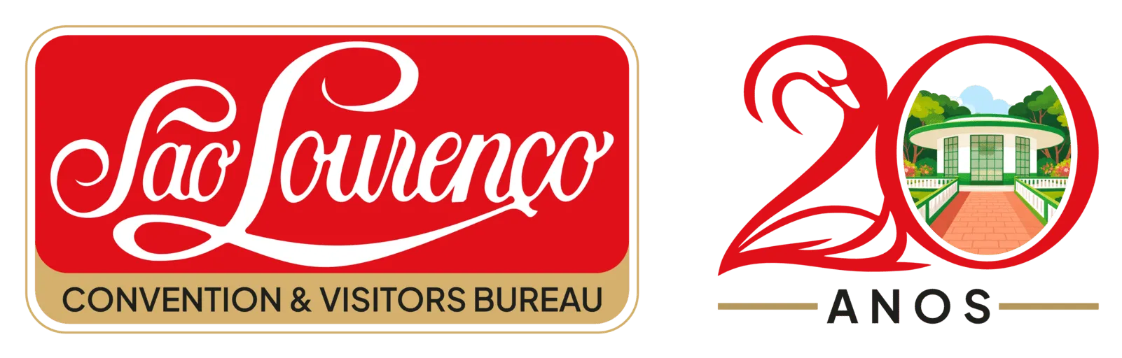 LOGO SLCVB COM SELO 20 ANOS